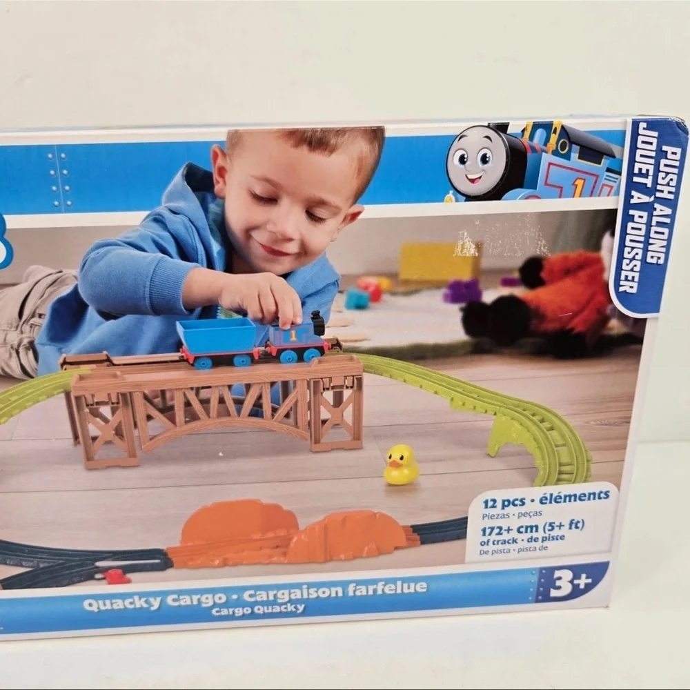 Thomas & Friends Quacky Cargo Set - Blue, Green, Orange